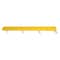 Vestil Plastic Speed Bump with Concrete Hardware, 72" x 10" x 2", Yellow SB-36 - alternate 3